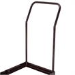 NPS Modern Powder-Coated Metal Steel Dolly for AirFlex Series Chairs in Brown