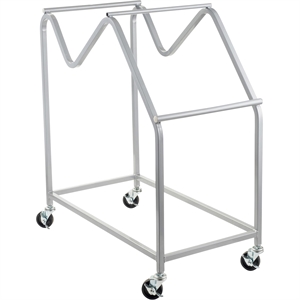 NPS Modern Steel Metal Dolly for Series 8700 Chairs in Gray Powder-Coated