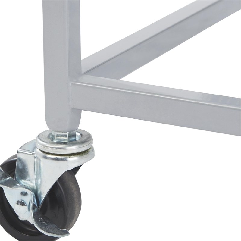 NPS Modern Steel Metal Dolly for Series 8700 Chairs in Gray Powder-Coated