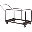 NPS Modern Metal Folding Table Dolly For Round and Rectangular Tables in Brown