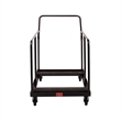 NPS Modern Metal Folding Table Dolly For Round and Rectangular Tables in Brown