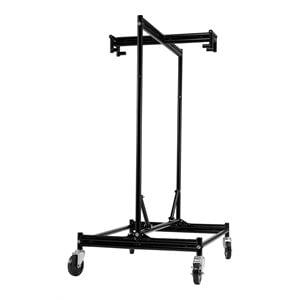 NPS Modern Metal Stage Dolly for Use with 36&quotW or 48&quotW Stages in Black
