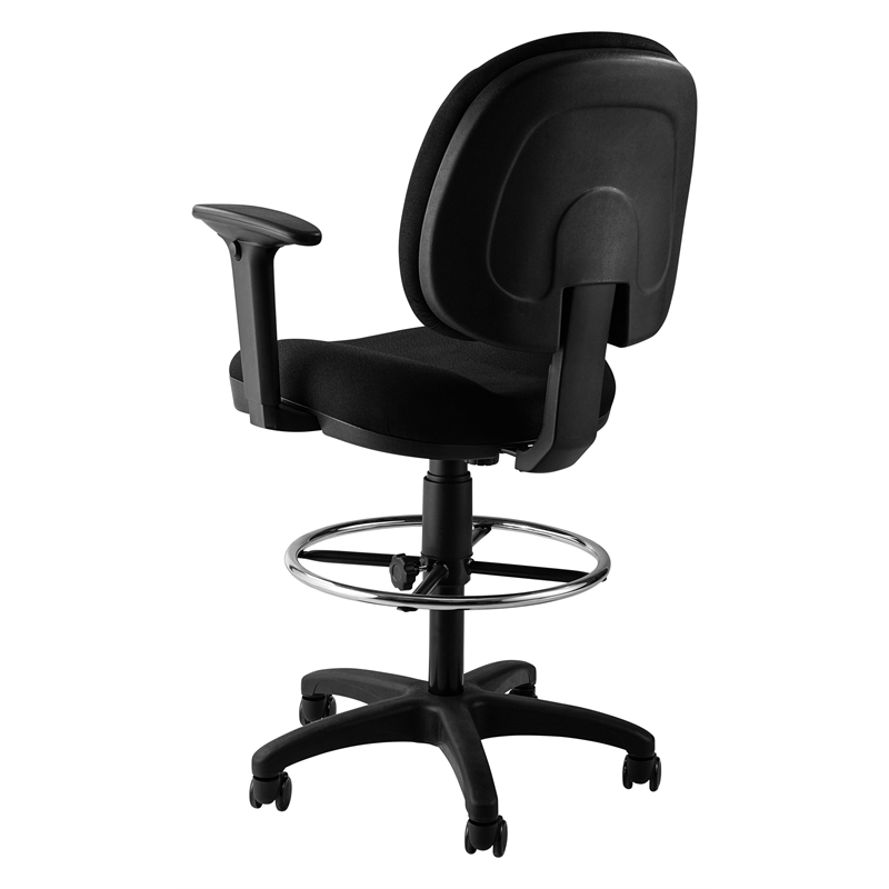 NPS Comfort Task Stool with Arms 24.5