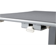 NPS Sit-Stand Student Desk Pro Gray Adjustable Height 28.5