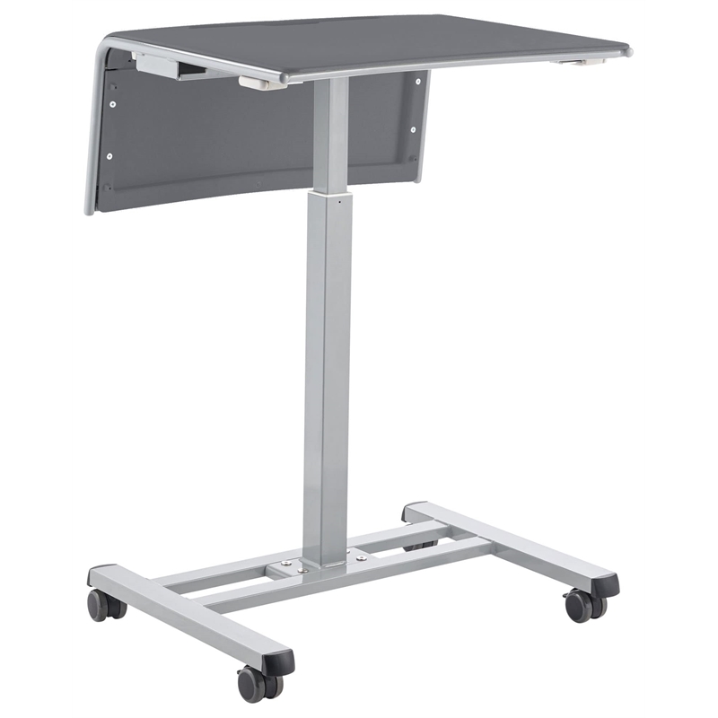 NPS Sit-Stand Student Desk Pro Gray Adjustable Height 28.5