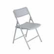 NPS Airflex Series premium Polypropylene Folding Chair Platinum 4PK