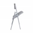 NPS Airflex Series premium Polypropylene Folding Chair Platinum 4PK