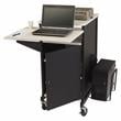 Oklahoma Sound PRC Series Metal Jumbo Plus Presentation Cart in Black