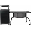 Oklahoma Sound Metal Teacher's WorkPod Desk and Lectern Kit in Charcoal
