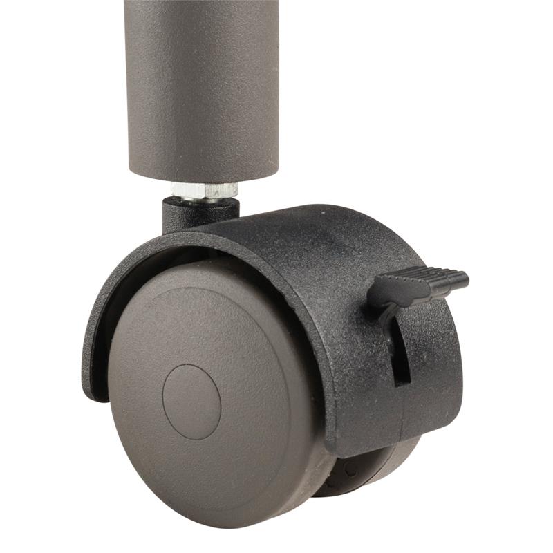 Oklahoma Sound Metal Teacher's WorkPod Desk and Lectern Kit in Charcoal