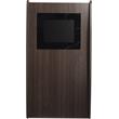 Oklahoma Sound Vision Wood Lectern with Sound and Screen in Ribbonwood Brown
