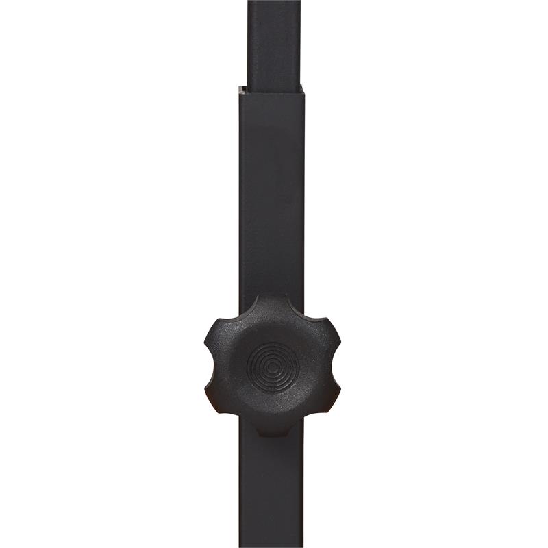 Oklahoma Sound Portable Presentation Series Metal Lectern Stand in Medium Oak