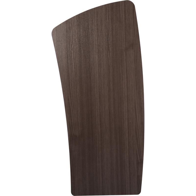 Oklahoma Sound Vision Modern Wood Screen Non-Sound Lectern in Ribbonwood Brown