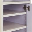 Oklahoma Sound PRC Series Metal Premium Plus Presentation Cart in Ivory/Black