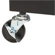 Oklahoma Sound PRC Series Metal Premium Plus Presentation Cart in Ivory/Black