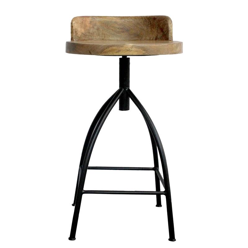 Industrial Style Adjustable Swivel, Industrial Style Counter Height Bar Stools