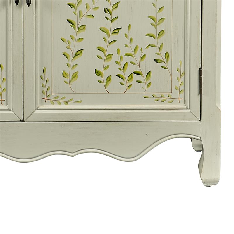 Wooden Hand Painted Console Table With, Hand Painted Console Table