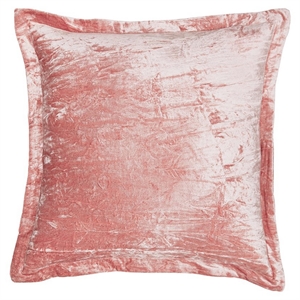 20 x 20 shimmering cotton accent pillow with zippered closure a set of 4 in pink
