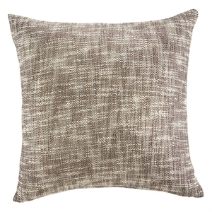 20 x 20 cotton accent pillow with textured details a set of 4 in brown and white