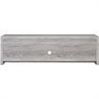 Marvelous driftwood tv console in Gray