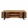 Stanley Inch Acacia Wood Industrial TV Console with Storage