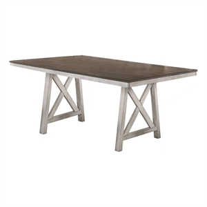 wooden dining table with natural grain texture white and brown