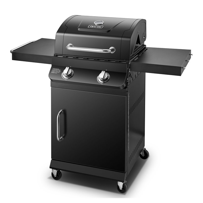 Dyna-Glo 2-burner Transitional Metal Premier Propane Gas Grill in Black