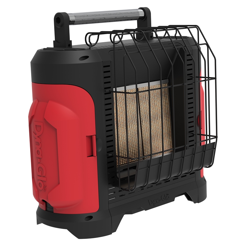Dyna-Glo 18K BTU Transitional Metal Heat Around 360 in Red Finish