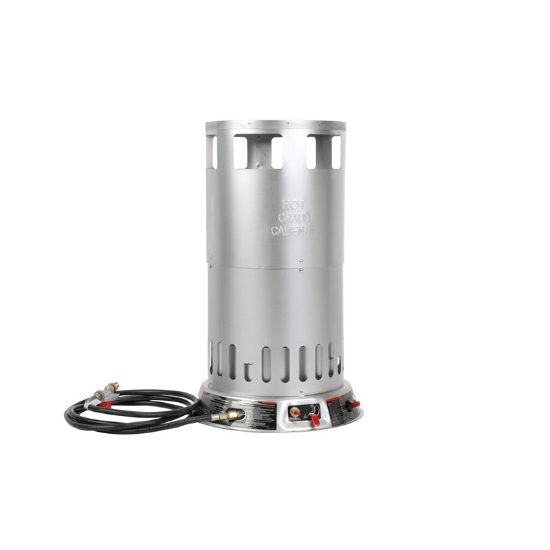 Dyna-Glo 200K BTU Metal Portable Convection Propane Heater in Silver