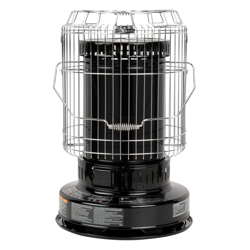 Dyna-Glo 23.8K BTU Indoor Kerosene Convection Heater with Side Ignition in  Black