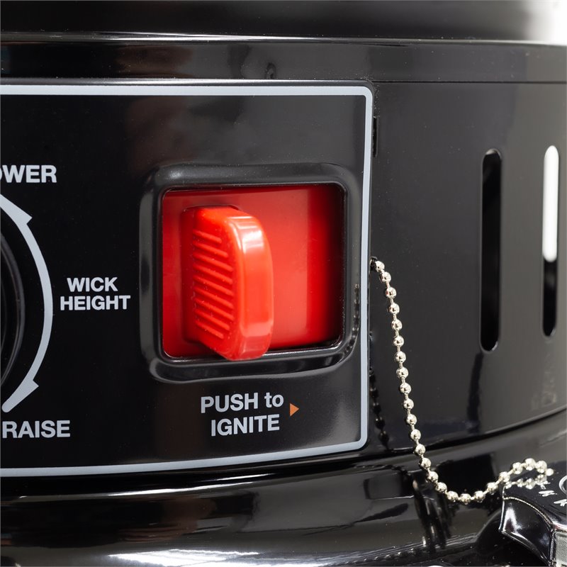 Dyna-Glo 23.8K BTU Indoor Kerosene Convection Heater with Side Ignition in  Black