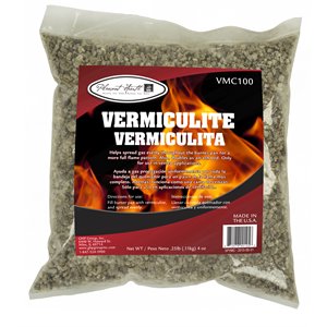 pleasant hearth transitional stone vermiculite in brown finish
