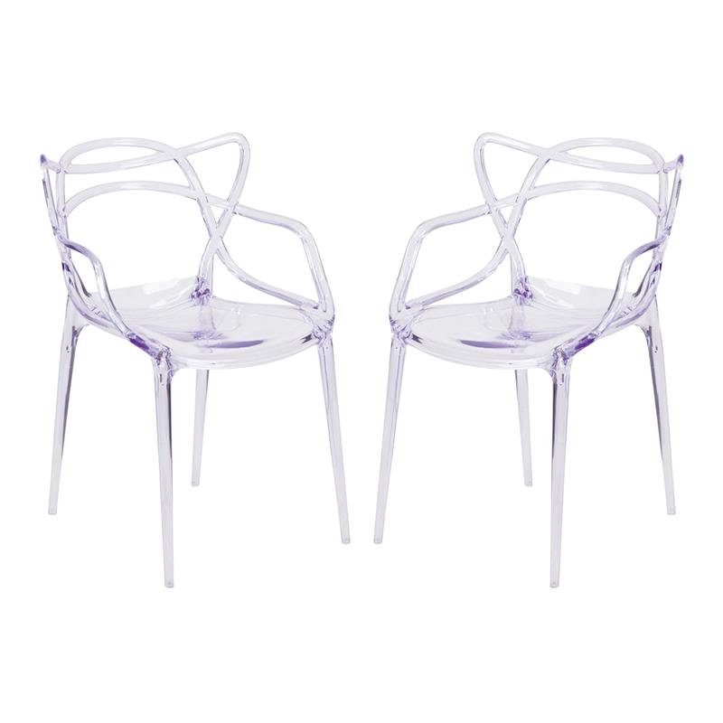 Stackable King Louis Chair-White 