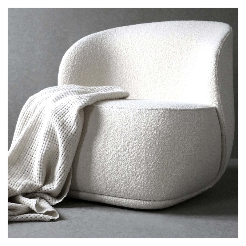 Aron Living Tuva Lounge Chair in White