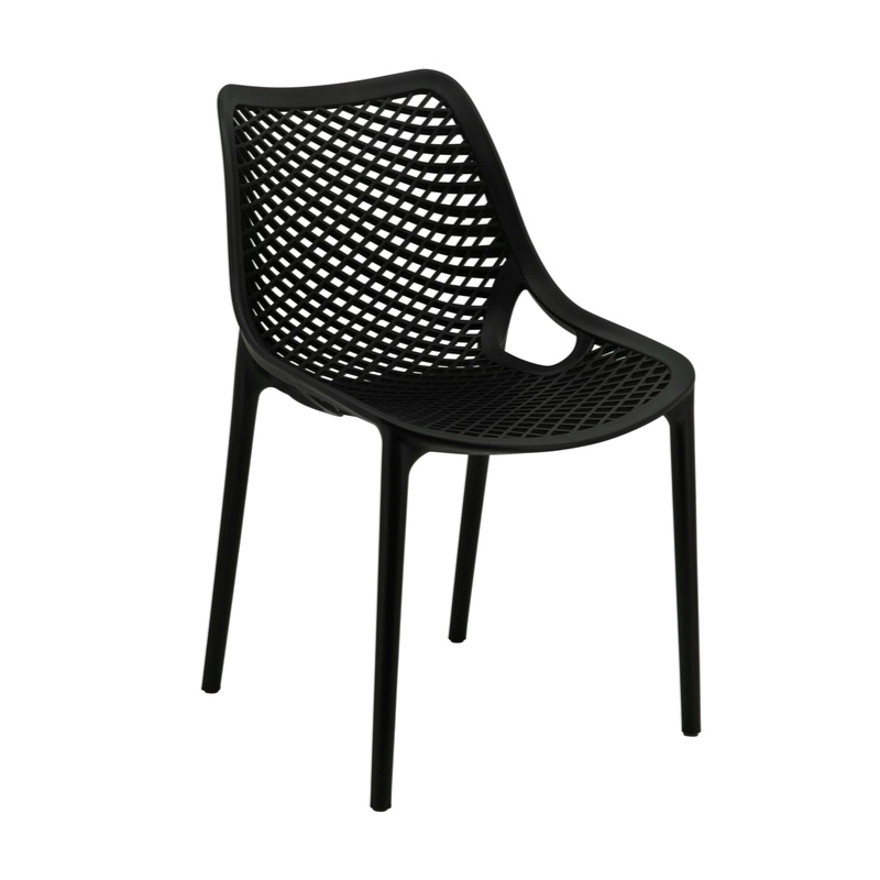Aron Living Nami Dining Chair in Black (Set of 4)