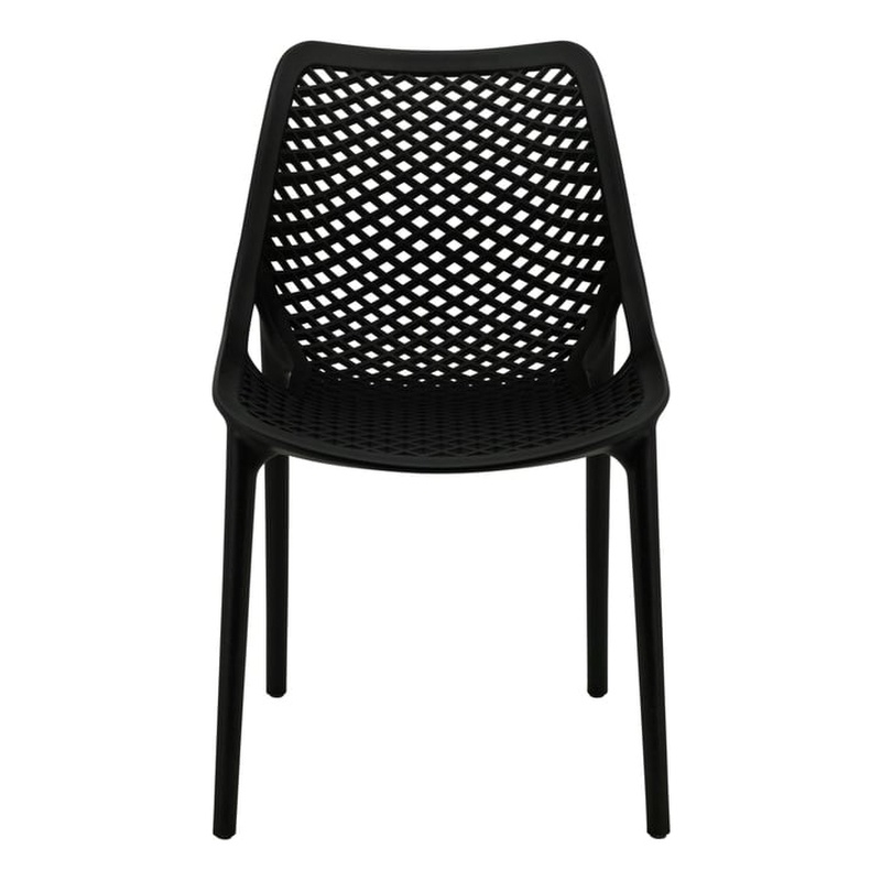Aron Living Nami Dining Chair in Black (Set of 4)