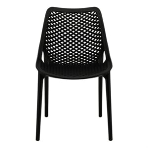 Aron Living Nami Dining Chair in Black (Set of 4)
