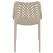 Aron Living Nami Dining Chair in Taupe (Set of 4)