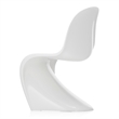 Aron Living Wave Chair in White (Set of 4)