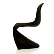 Aron Living Wave Chair in Black (Set of 2)