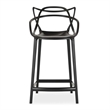 Aron Living Monte Bar Stool in Black (Set Of 2)