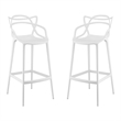 Aron Living Monte Bar Stool in White