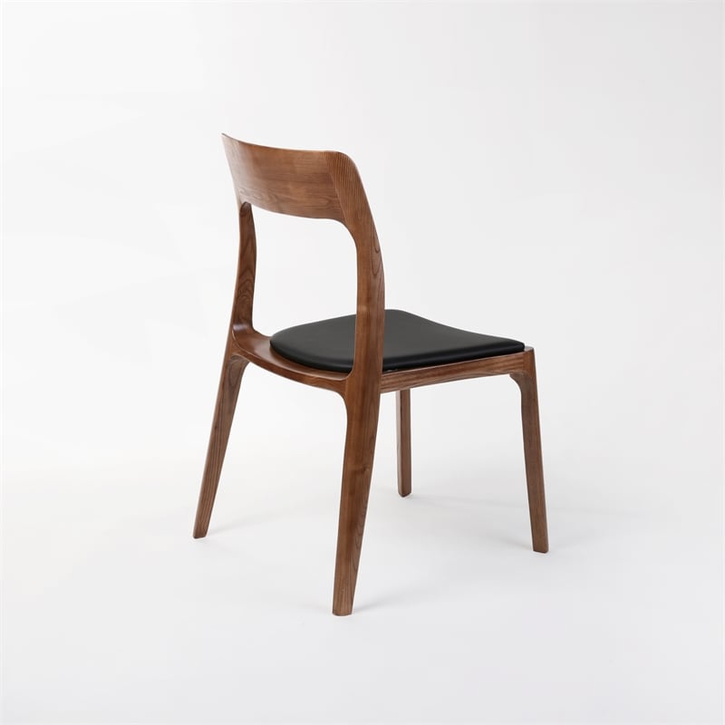 Aron Living H Dining Chair in Walnut (Set of 2)