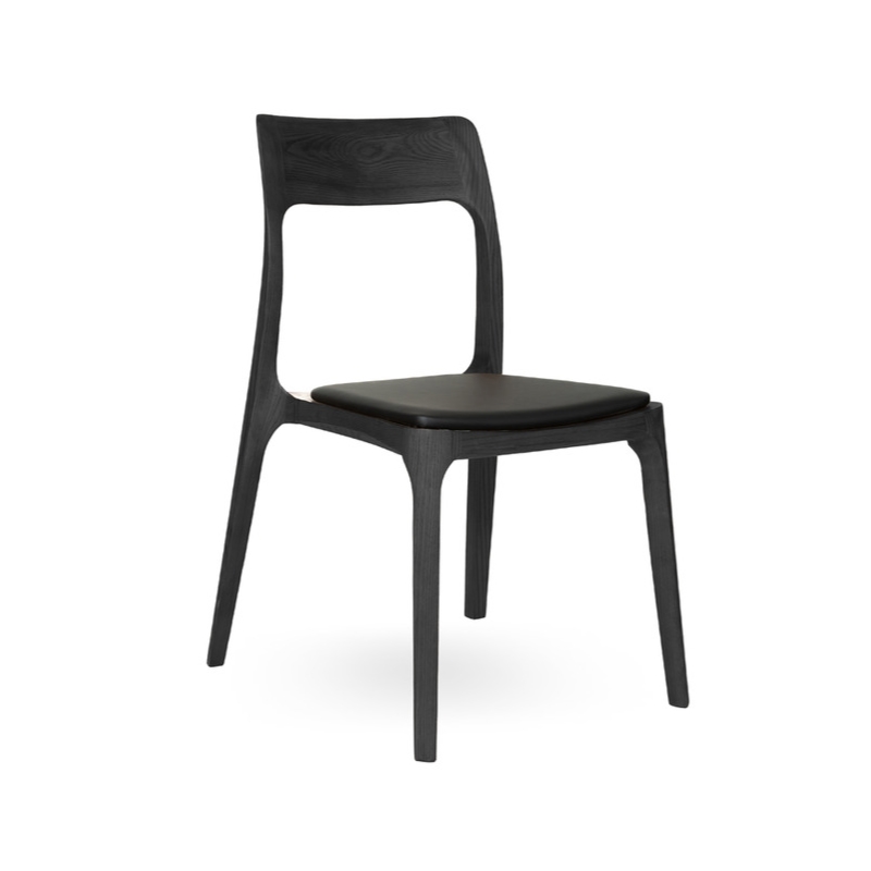 Aron Living H Dining Chair in Black