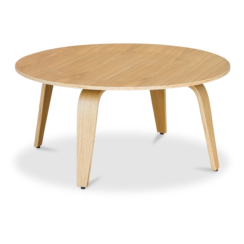 Aron Living Plywood Coffee Table in Natural