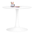 Aron Living Rose Wood Top Kids Table in White