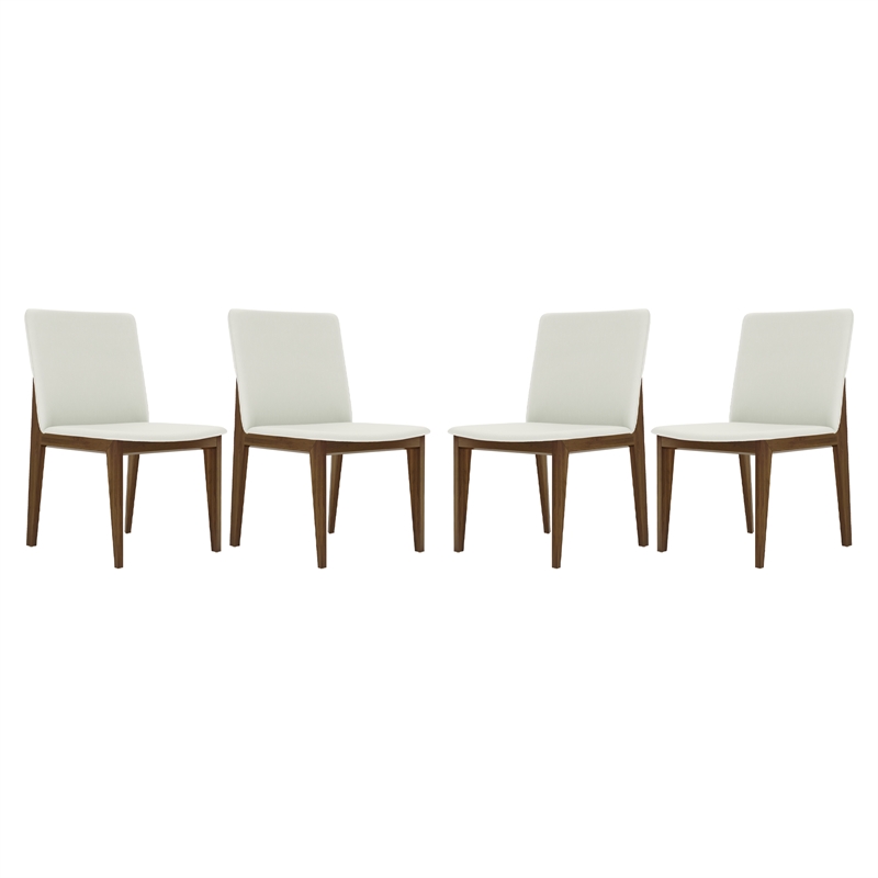 Aron Living Loom Dining Chair in Walnut (Set of 4)