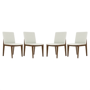 Aron Living Loom Dining Chair in Walnut (Set of 4)