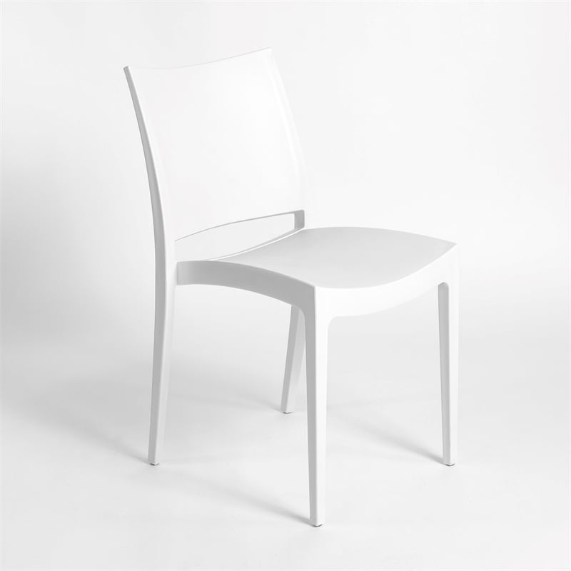 Aron Living Omni Dining Chair in White