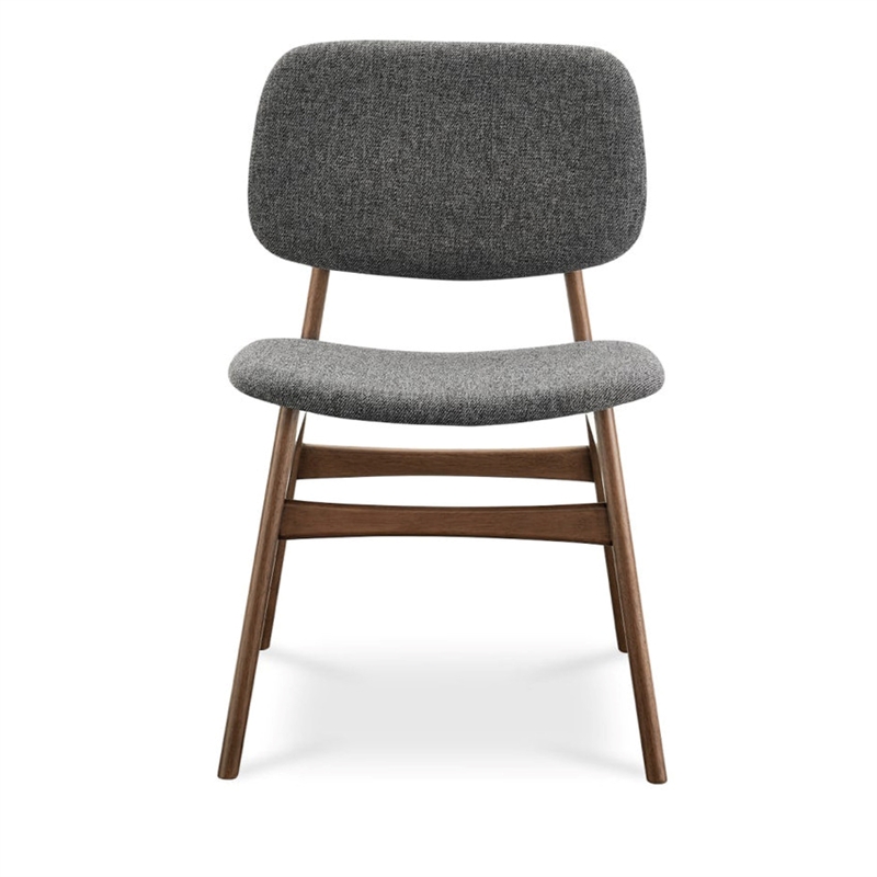 Aron Living Charlie Dining Chair in Charcoal Gray